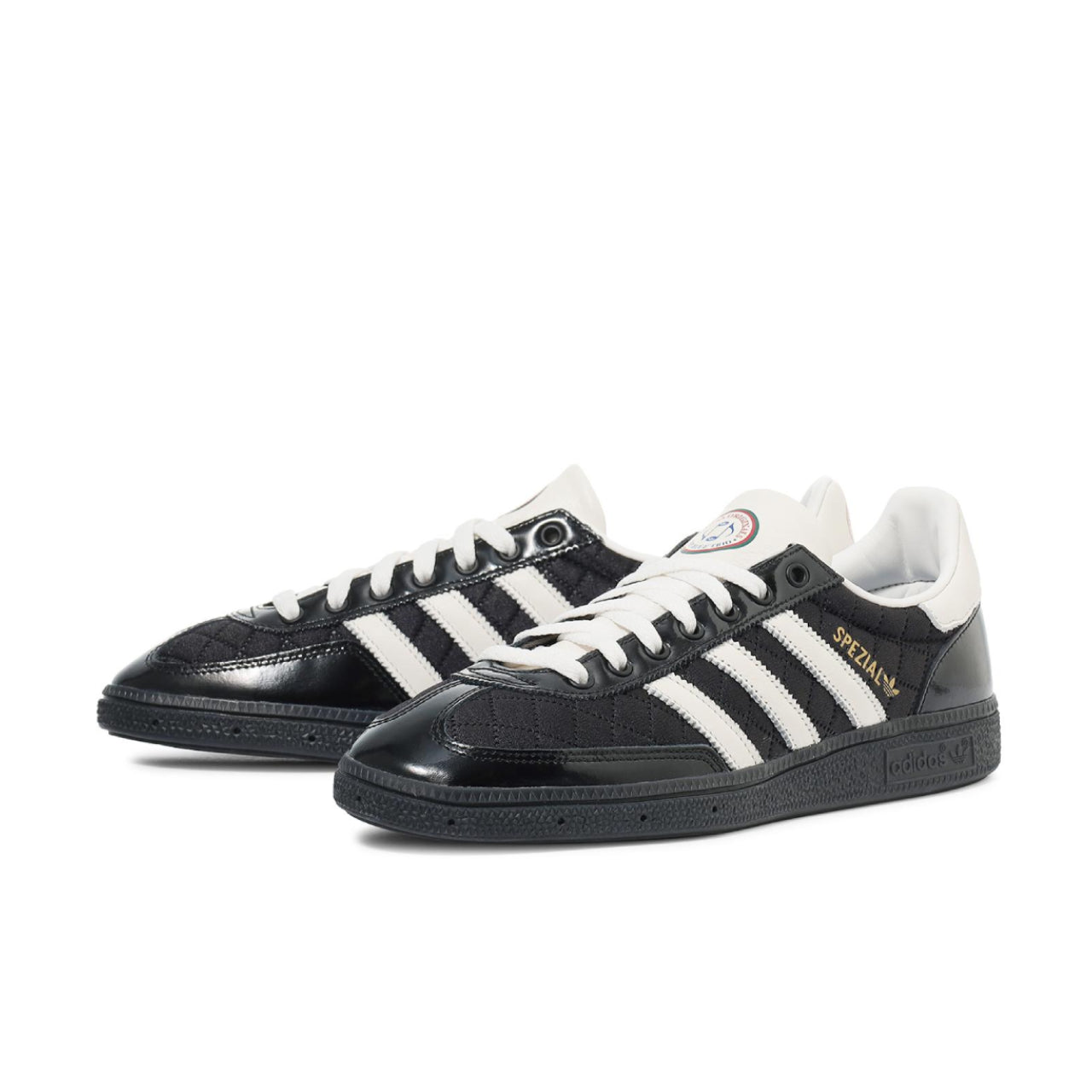 adidas Handball Spezial Core Black White - JP5669 - medial