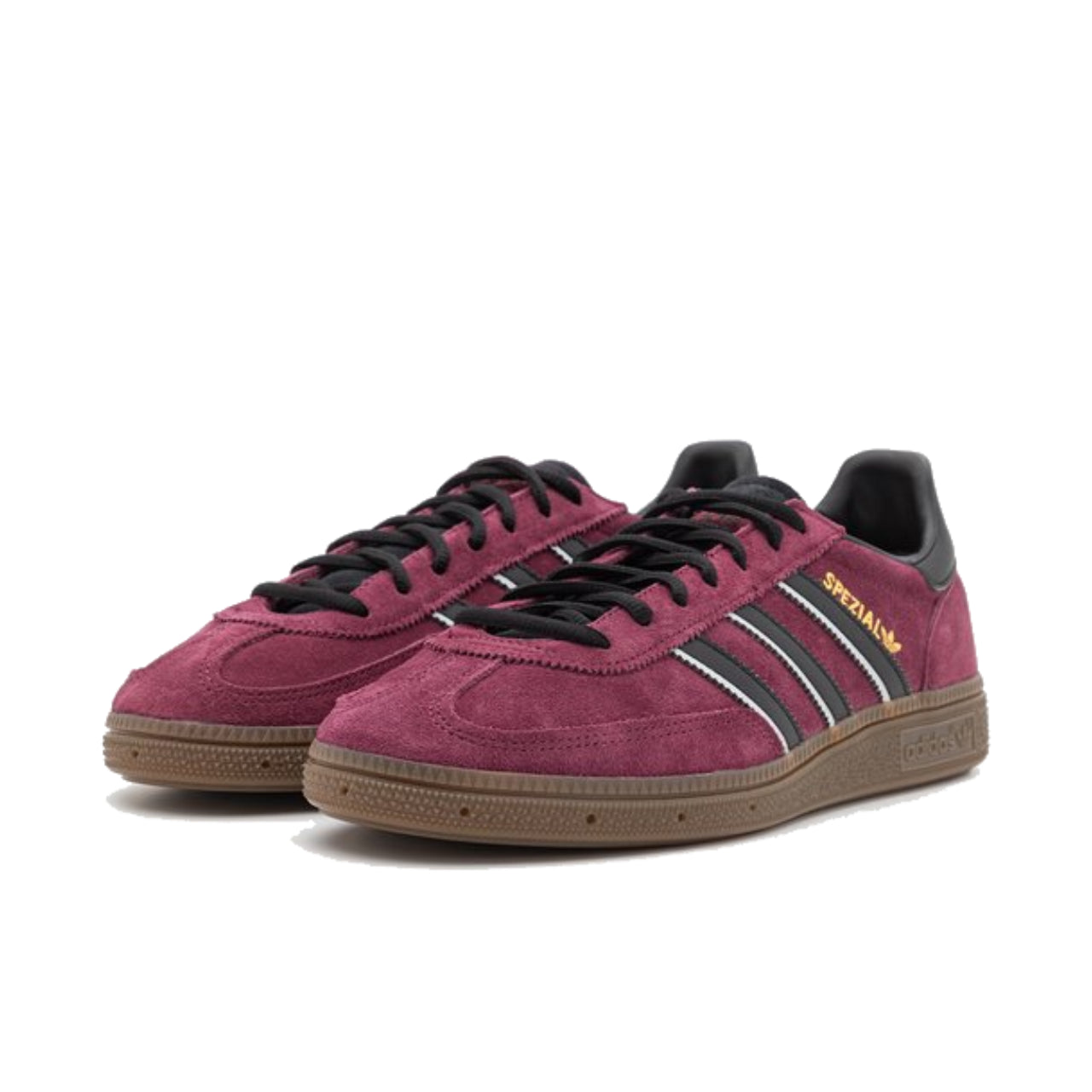 adidas Handball Spezial Maroon Black Gum - IG6184 - Medial