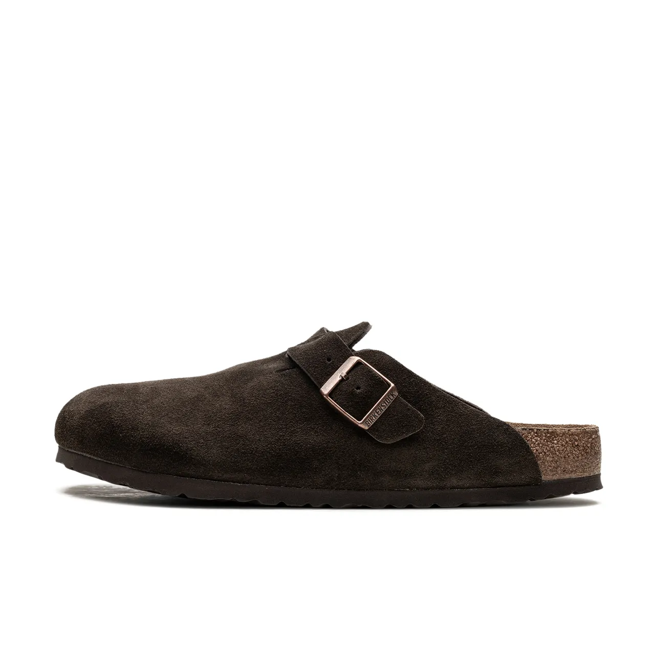 Birkenstock Boston Soft Footbed Suede Mocca - 1