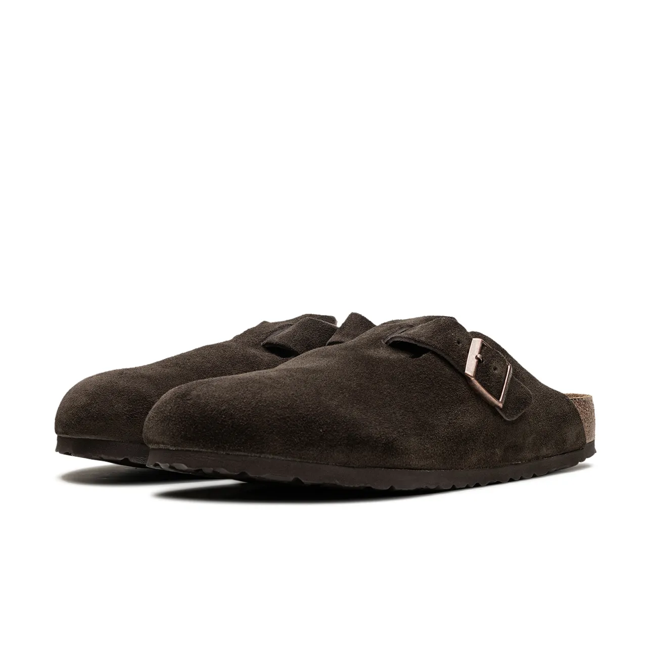 Birkenstock Boston Soft Footbed Suede Mocca - 2