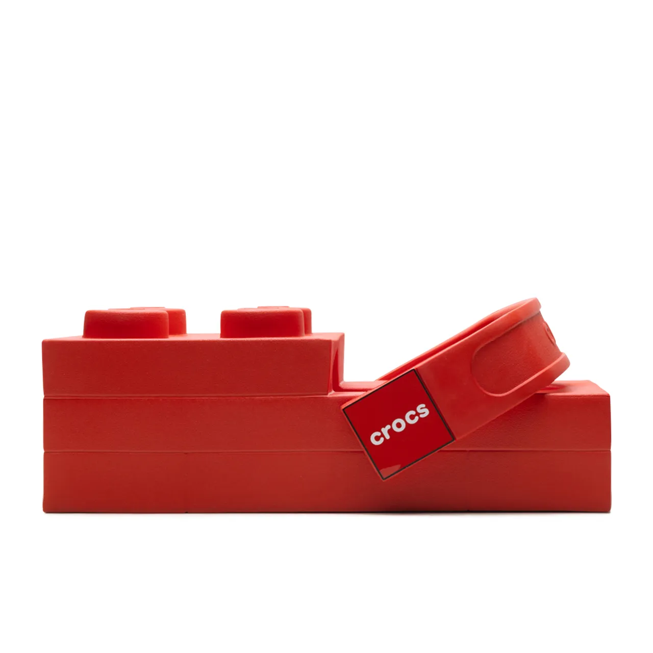 Crocs Brick Clog LEGO Red