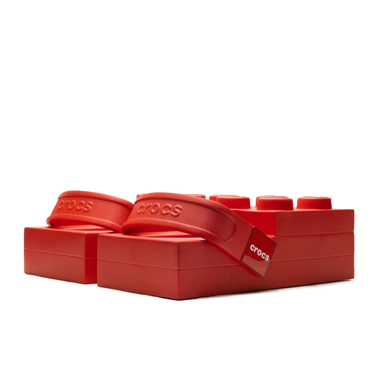 Crocs Brick Clog LEGO Red