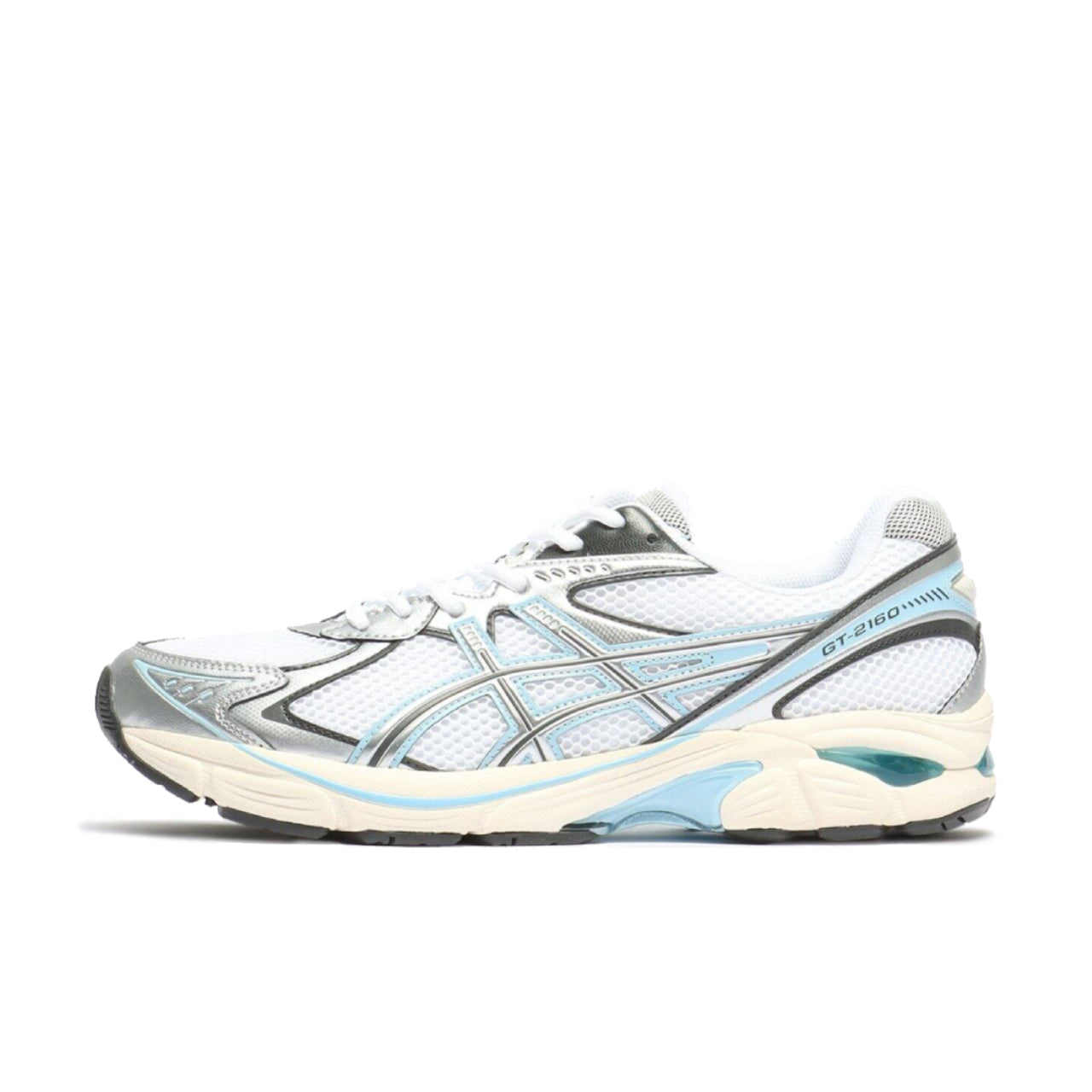 ASICS GT-2160 White Pure Silver - 1203A544-101 - Left
