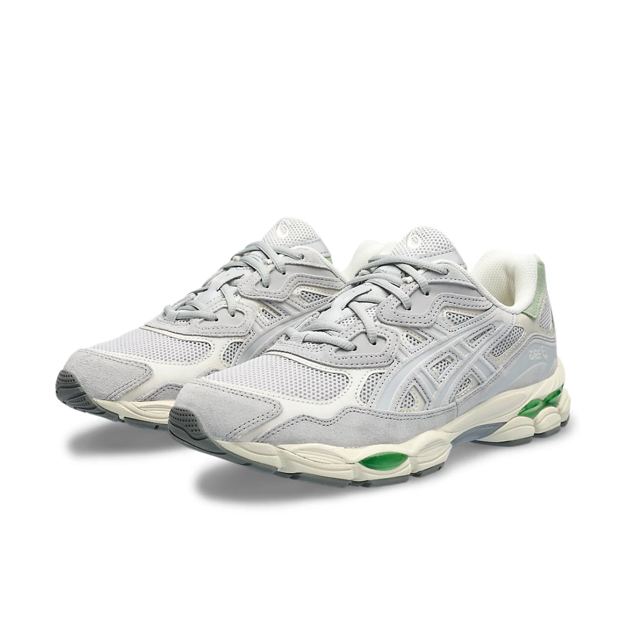 ASICS Gel-NYC Cloud Grey Green - 1203A383-022 - Medial