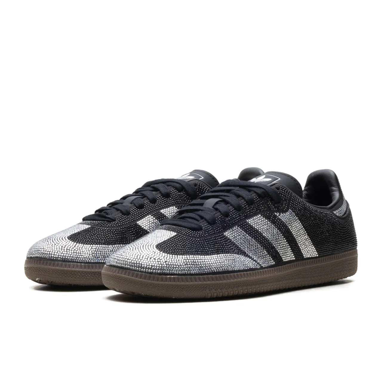 adidas Samba OG Rhinestone Black Silver