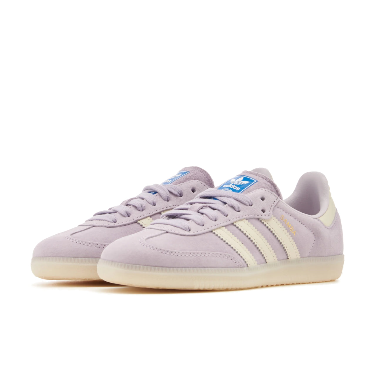 adidas Samba OG Silver Dawn Chalk - IG6176 - Medial