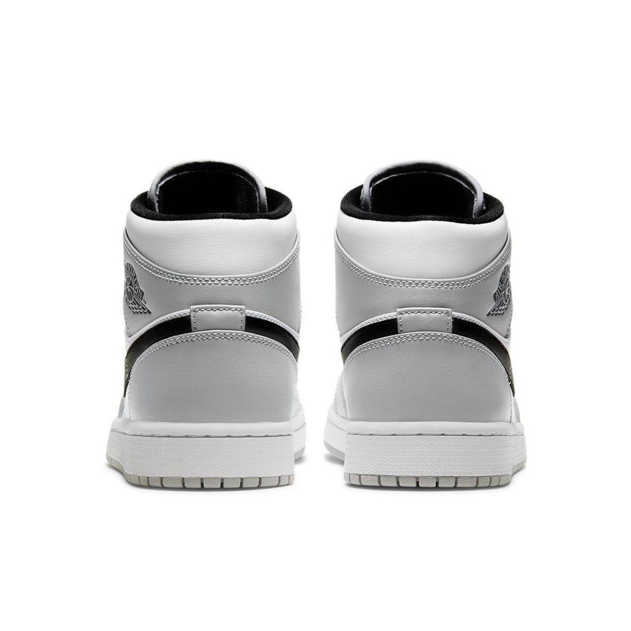 Jordan 1 Mid Light Smoke Grey - 554724-092 - Back