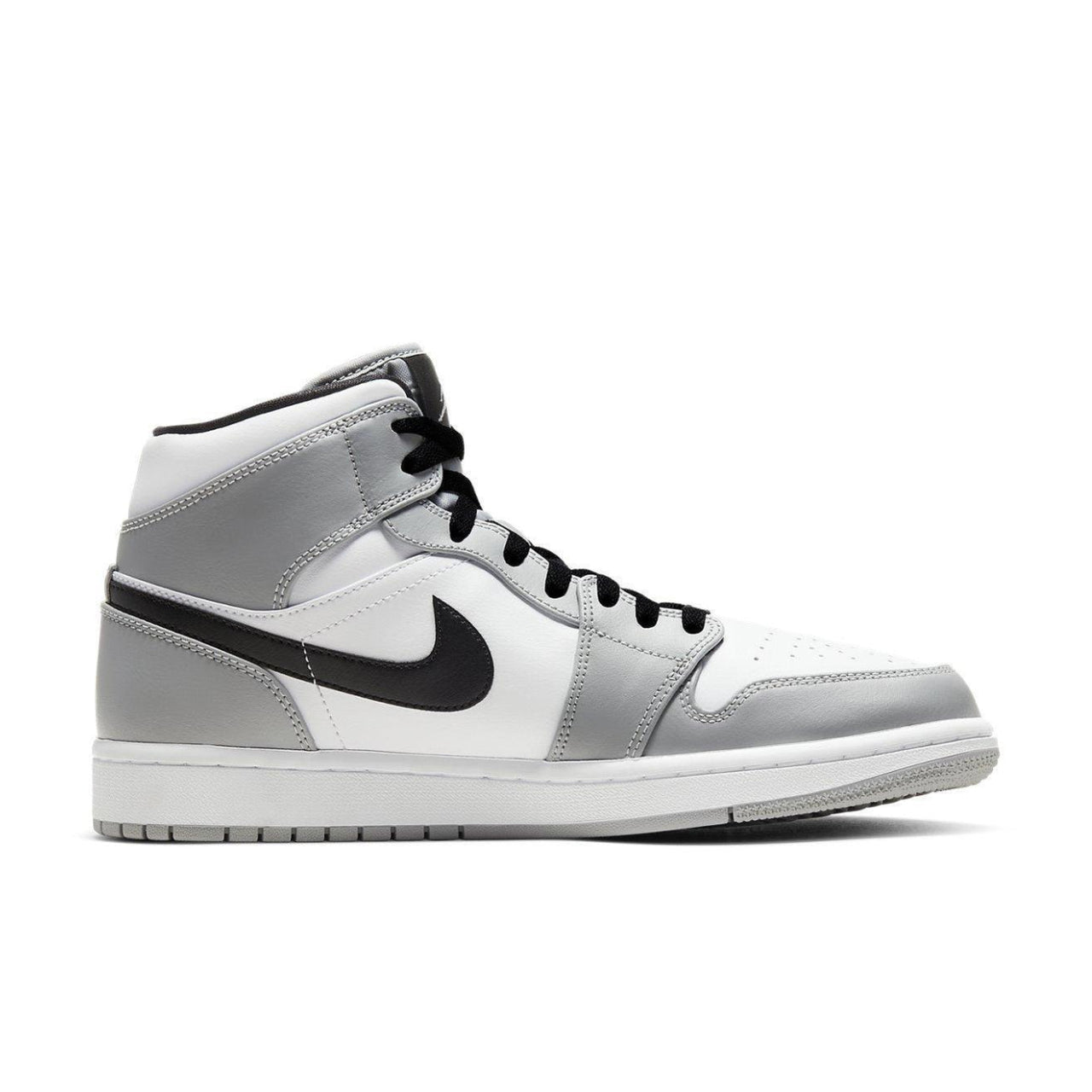 Jordan 1 Mid Light Smoke Grey - 554724-092 - Right