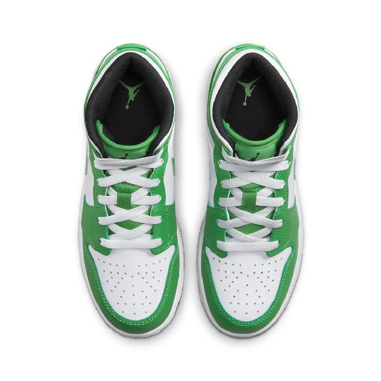 Jordan 1 Mid Lucky Green (GS)