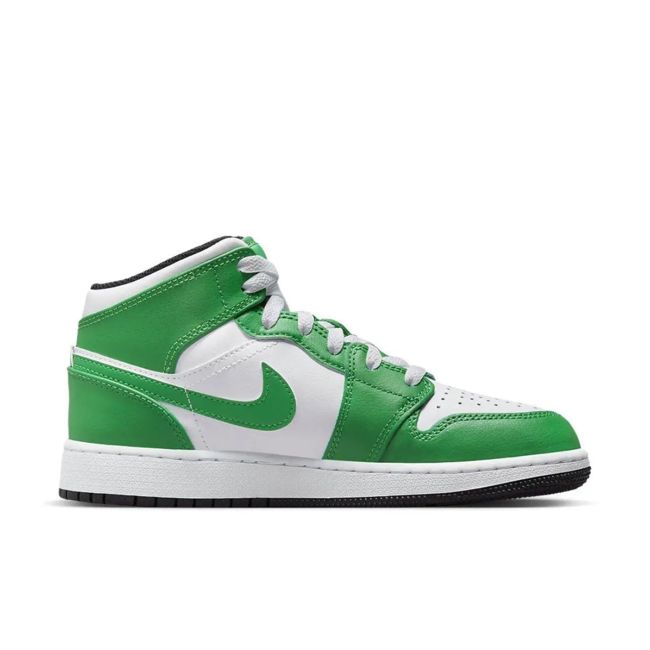 Jordan 1 Mid Lucky Green (GS)