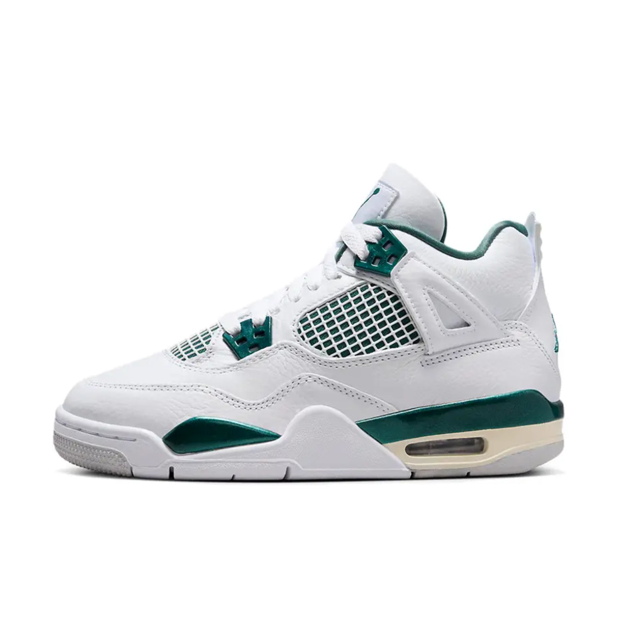 Jordan 4 Retro Oxidized Green (GS) - FQ8213-103 - Left