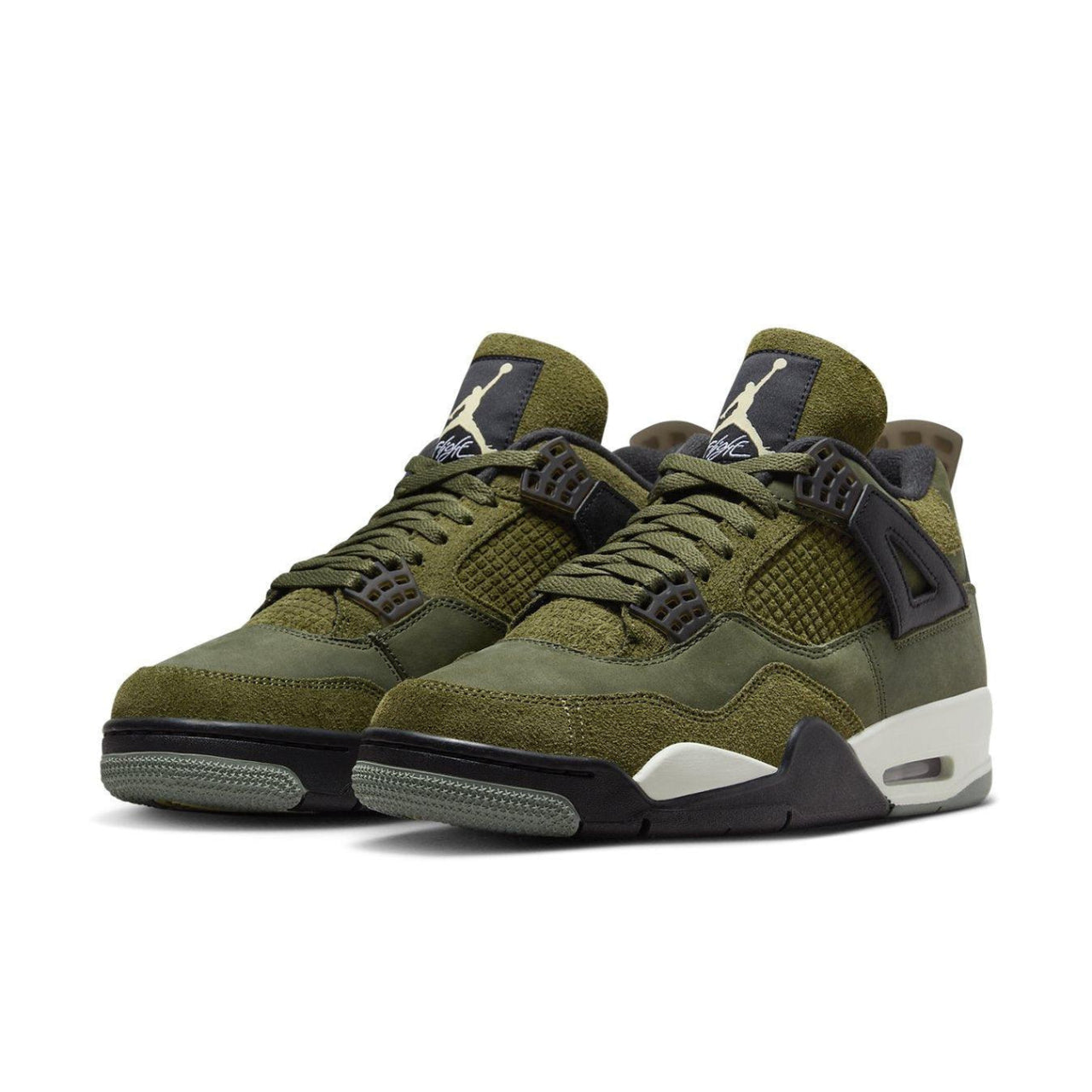 Jordan 4 Retro SE Craft Medium Olive - medial