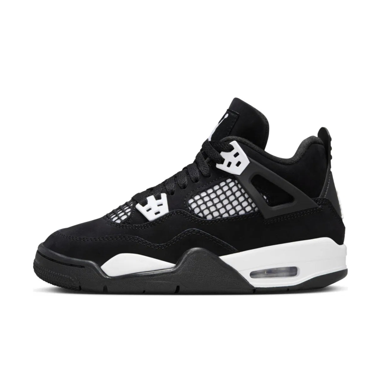 Jordan 4 Retro White Thunder (GS) - FQ8213-001 - Left