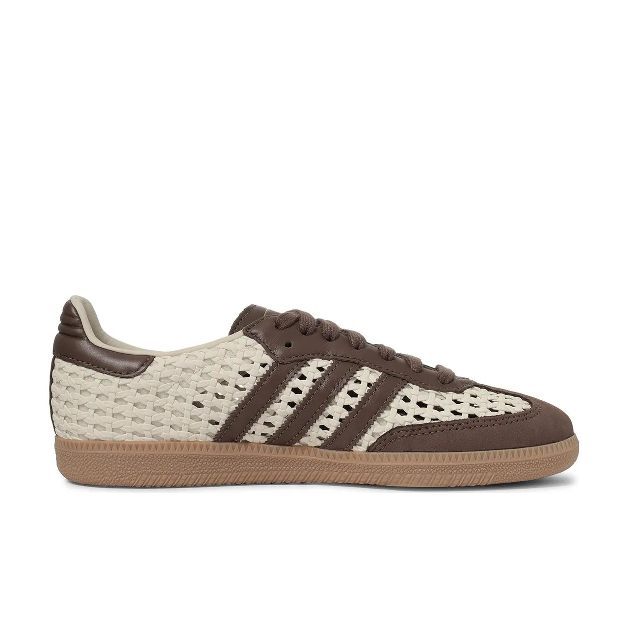 adidas Samba OG Basketweave Cream White Earth Strata