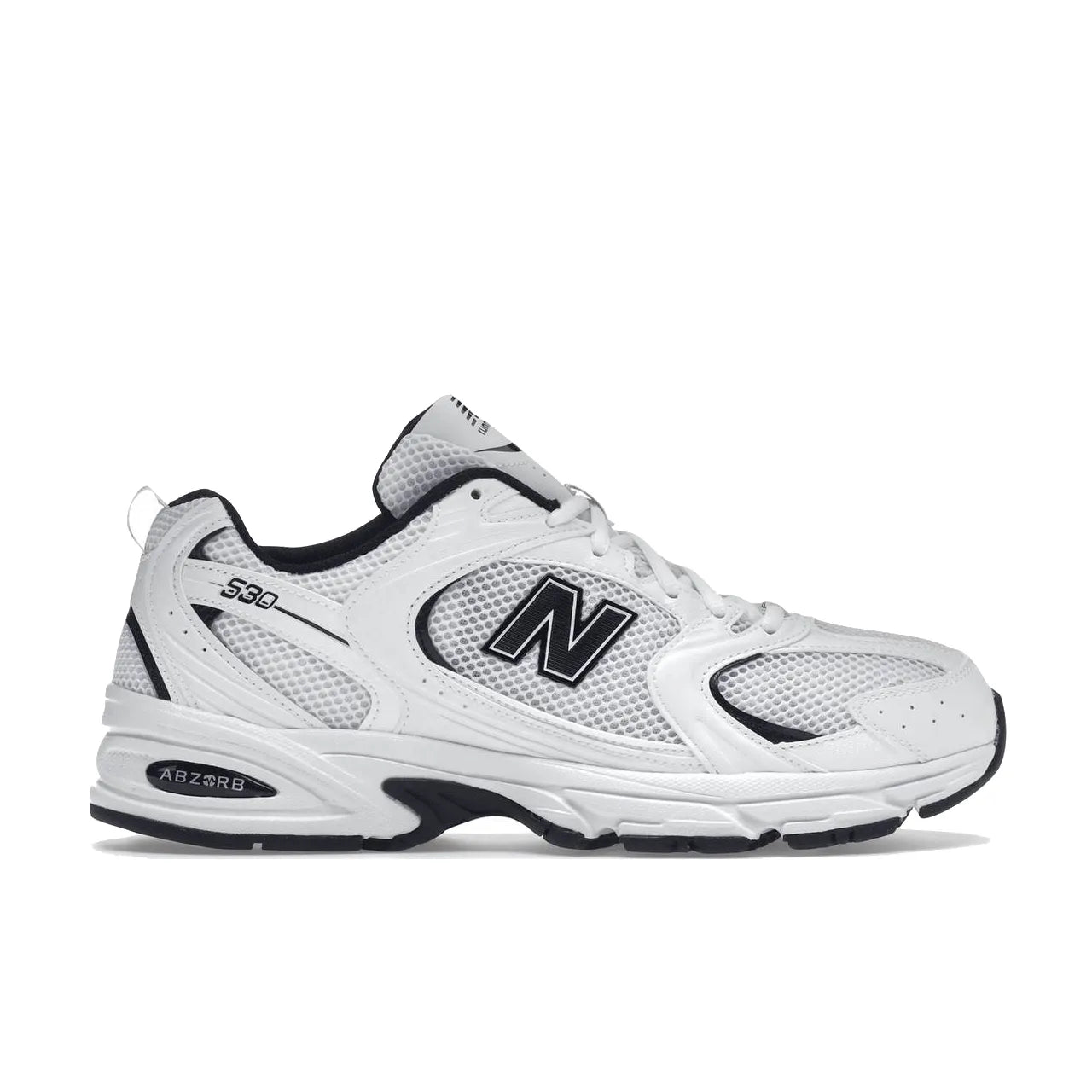 New Balance 530 White Black Details