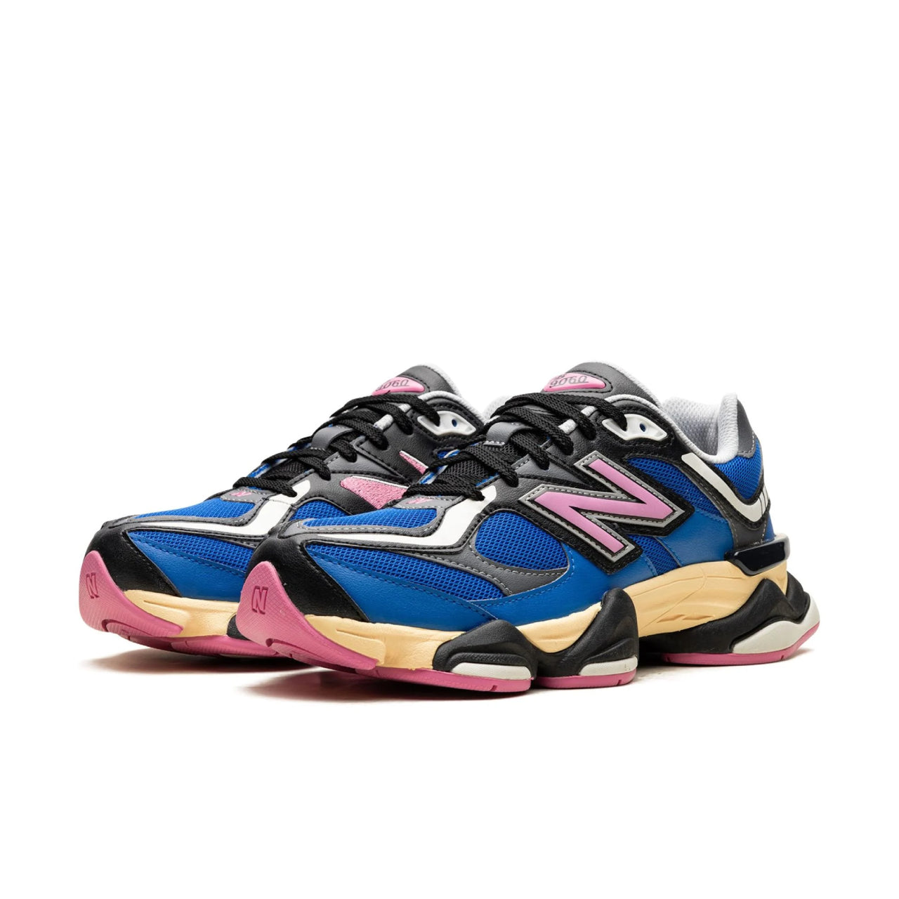 New Balance 9060 Blue Oasis Real Pink - U9060BPO - Medial