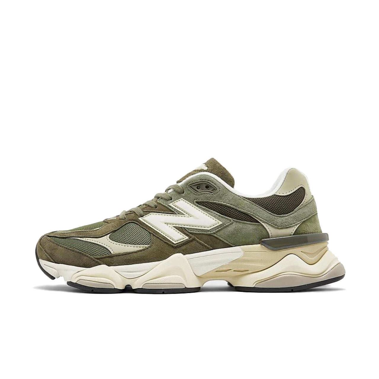 New Balance 9060 Dark Camo Sandstone - U9060JGO - Left