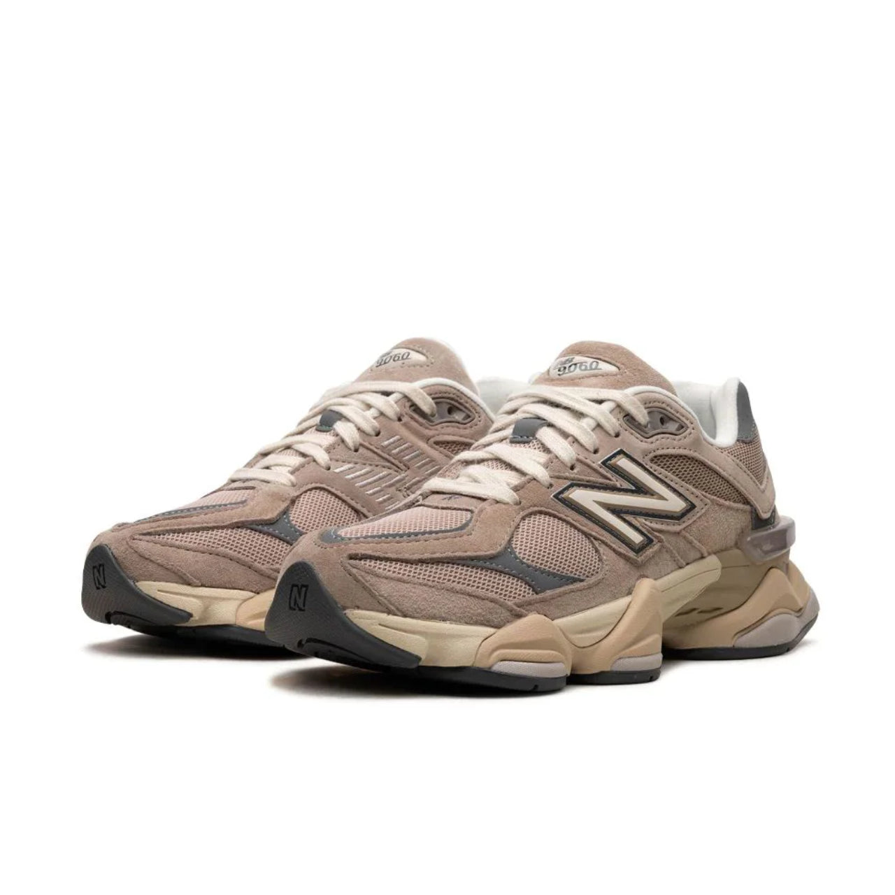 New Balance 9060 Driftwood Castlerock - U9060EEG - Medial