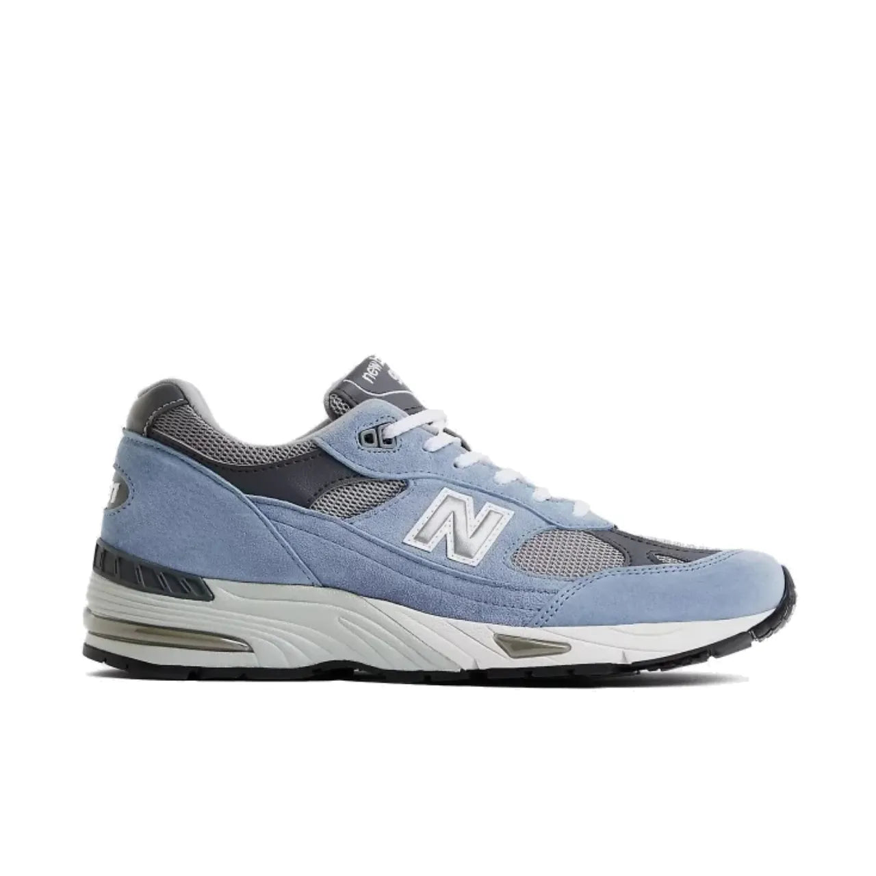 New Balance 991 Made in England Dusty Blue Alloy Smoked Pearl