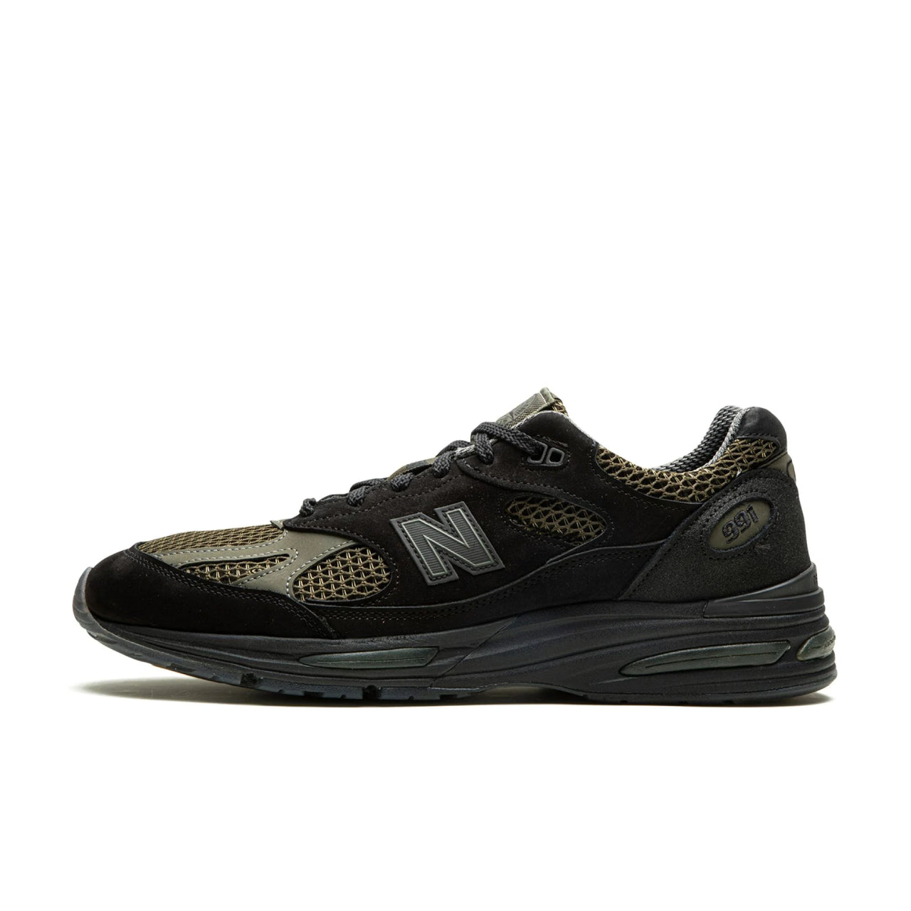 New Balance 991v2 MiUK Stone Island Black - U991SD2 - Left