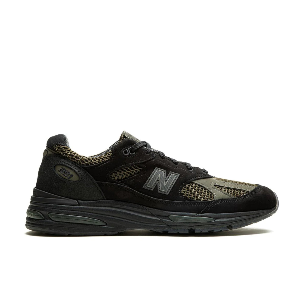 New Balance 991v2 MiUK Stone Island Black - U991SD2 - Right