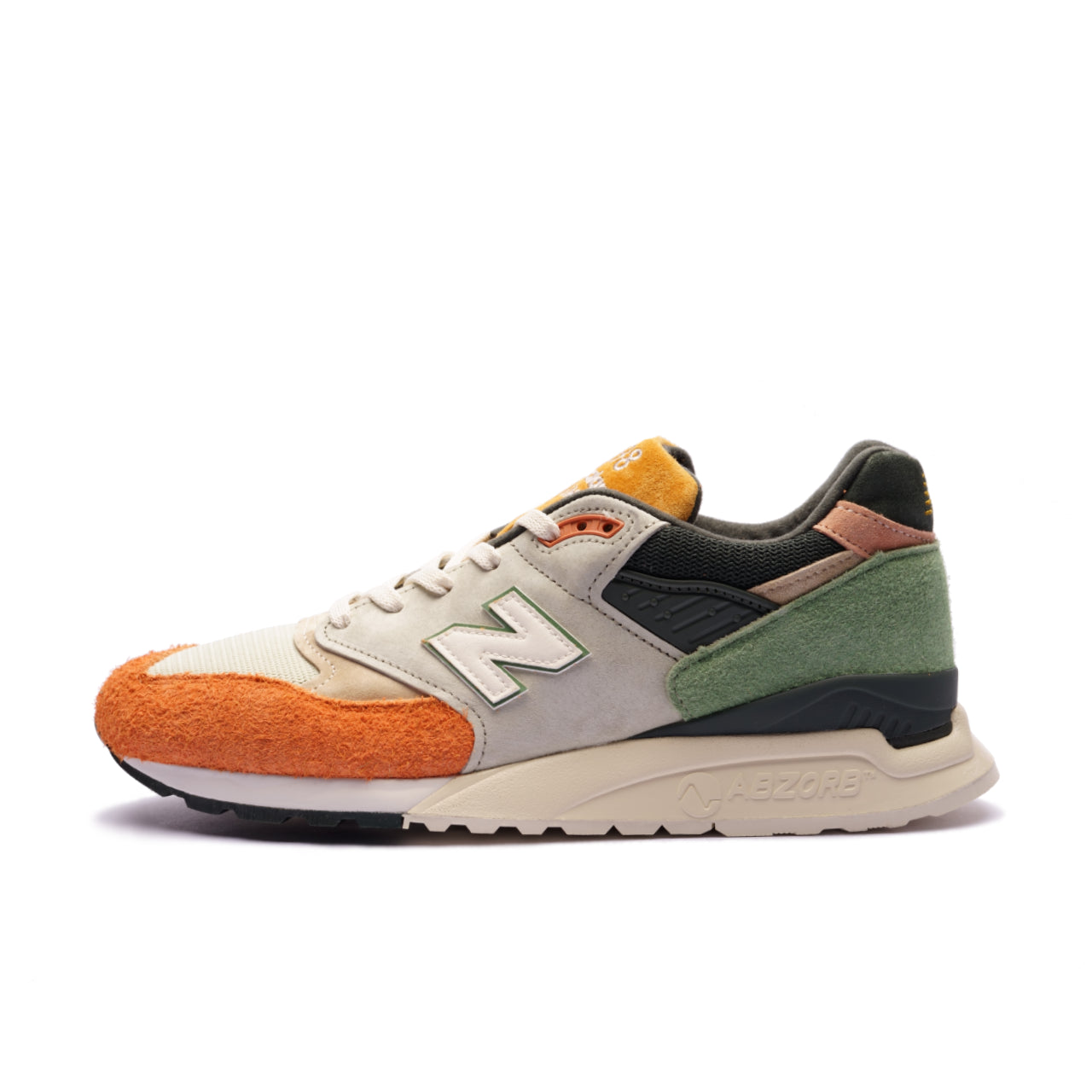 New Balance 998 Ronnie Fieg & Frank Lloyd Wright Foundation Broadacre City Aloe Wash -U998KT1 - Left