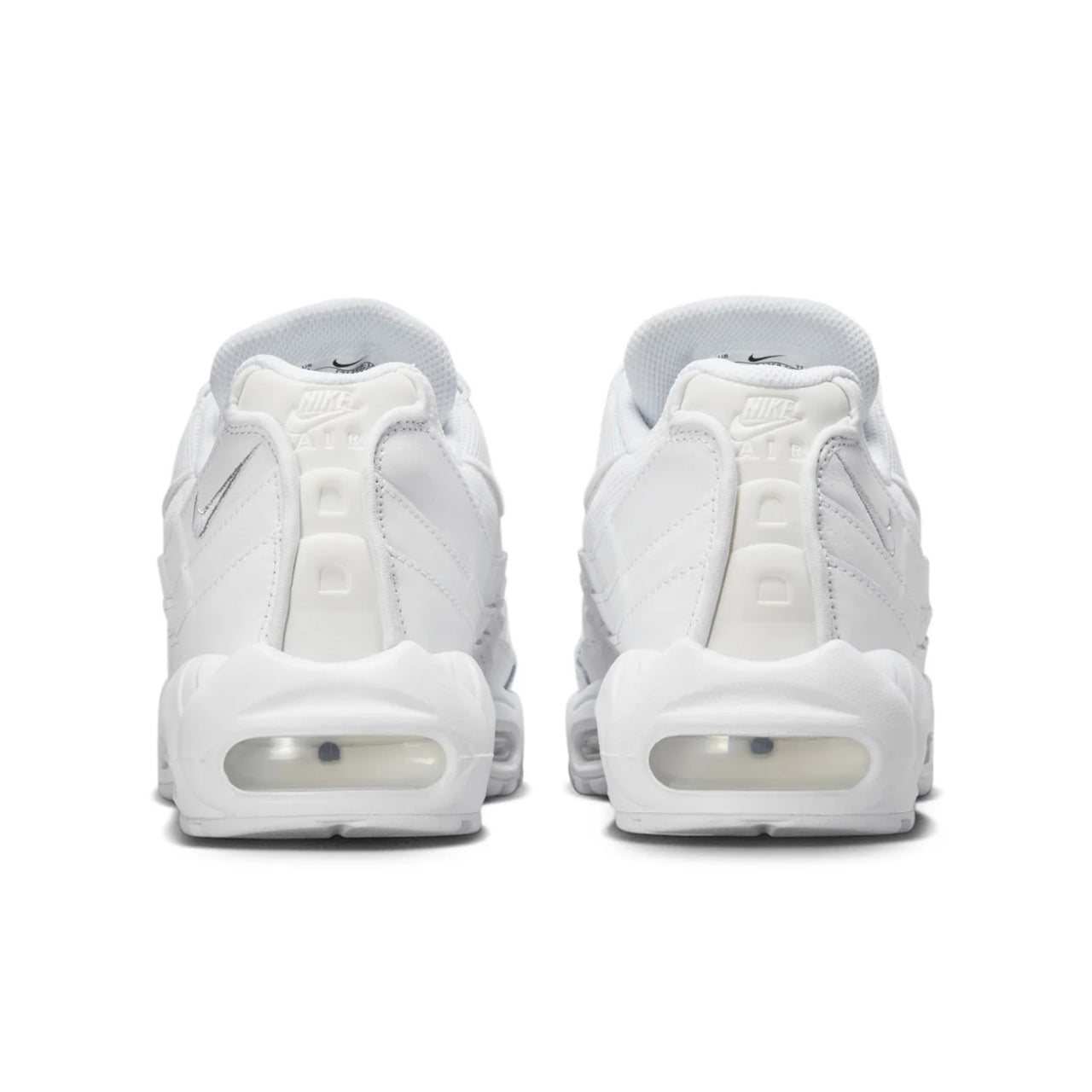 Nike Air Max 95 Essential White Grey Fog - CT1268-100 - Back