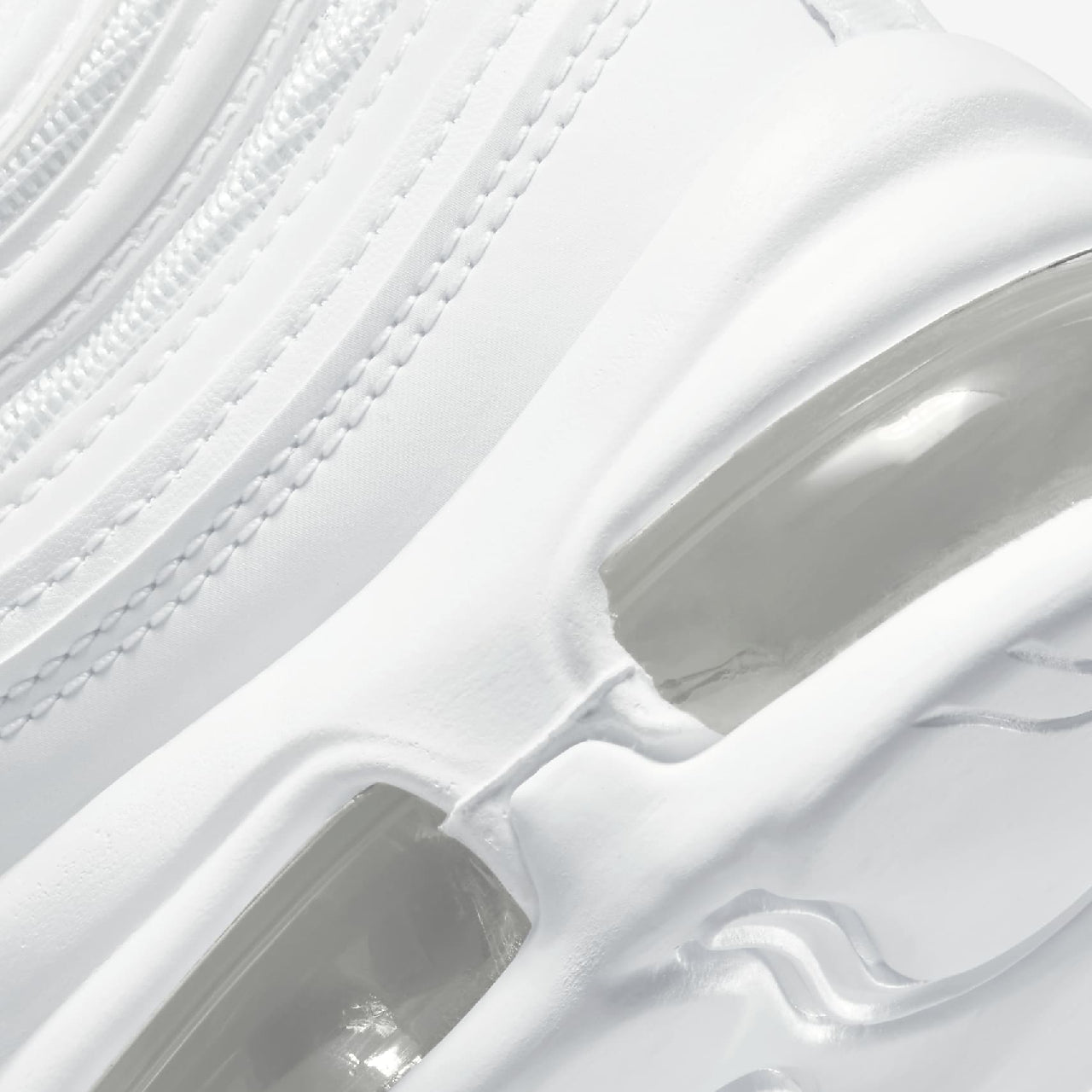 Nike Air Max 97 Triple White Wolf Grey - 921826-101 - Detail