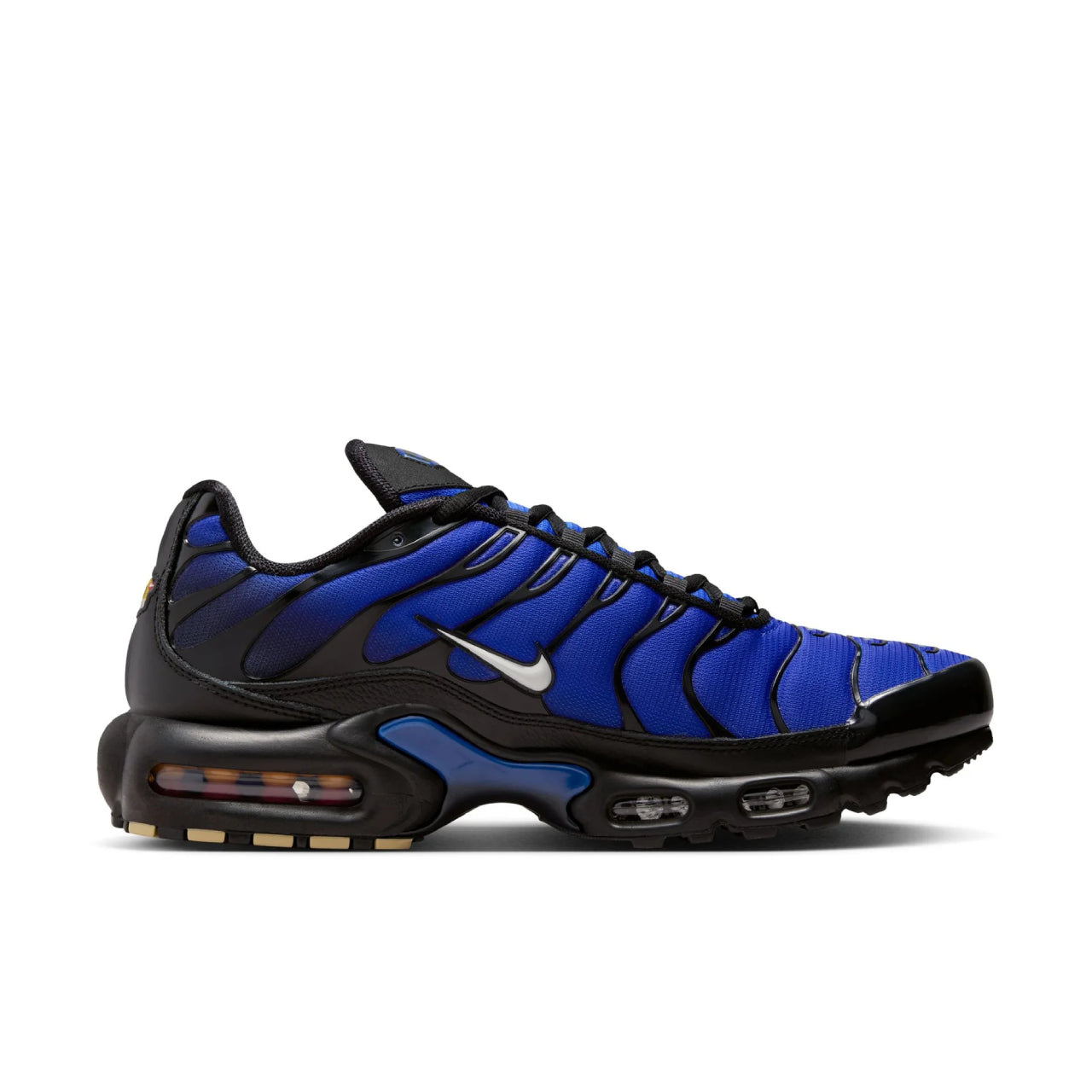 Nike Air Max Plus Premium Black Racer Blue - FQ7331-001 - Right