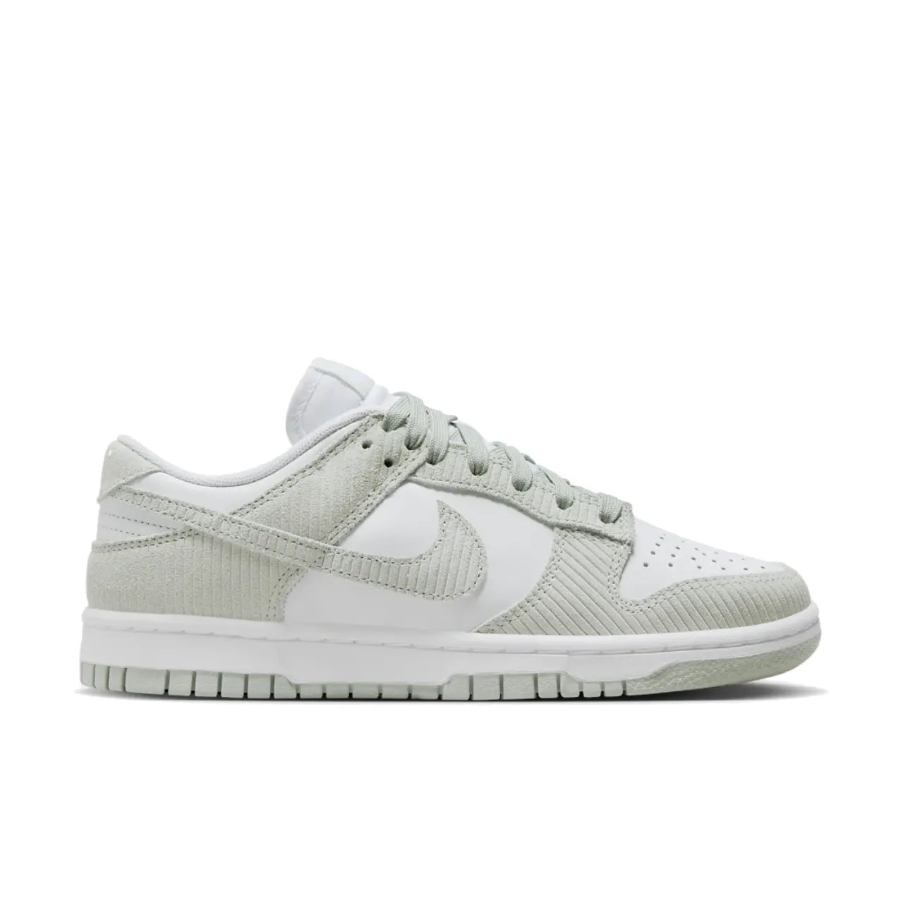 Nike Dunk Low Light Silver Corduroy