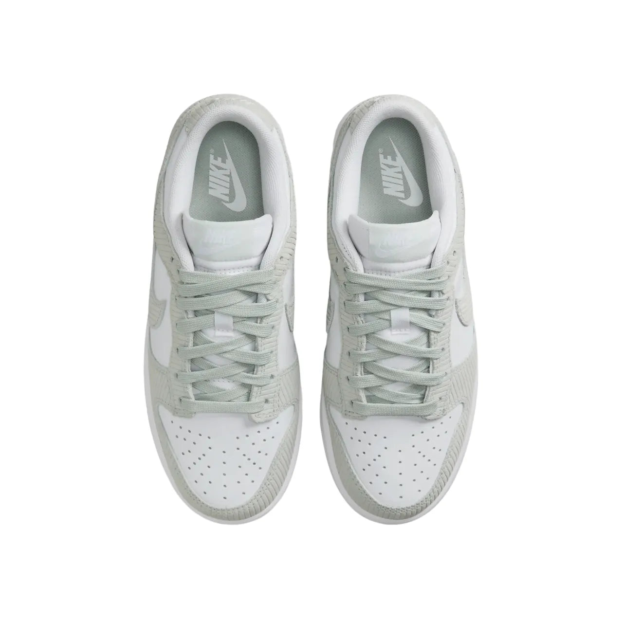 Nike Dunk Low Light Silver Corduroy