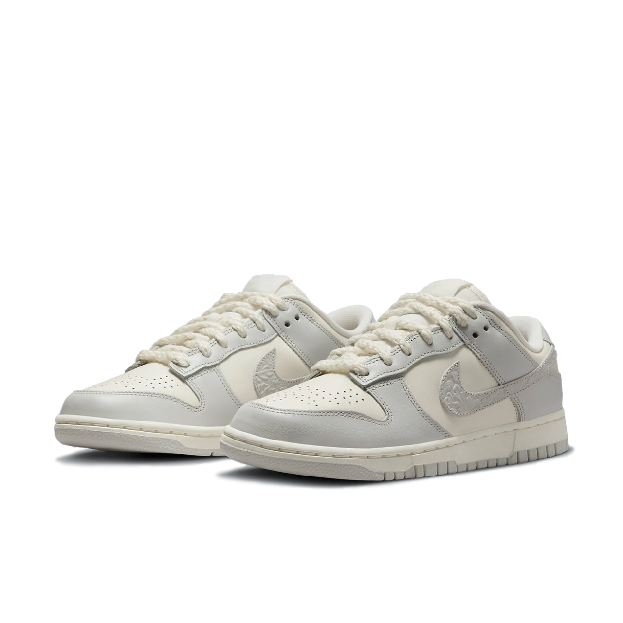 Nike Dunk Low Needlework Sail Aura - FJ4553-133 - Medial