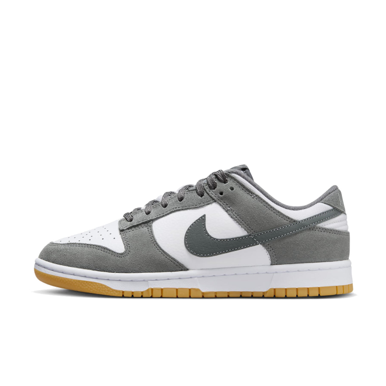 Nike Dunk Low Smoke Grey Gum 3M Swoosh - FV0389-100 - Left