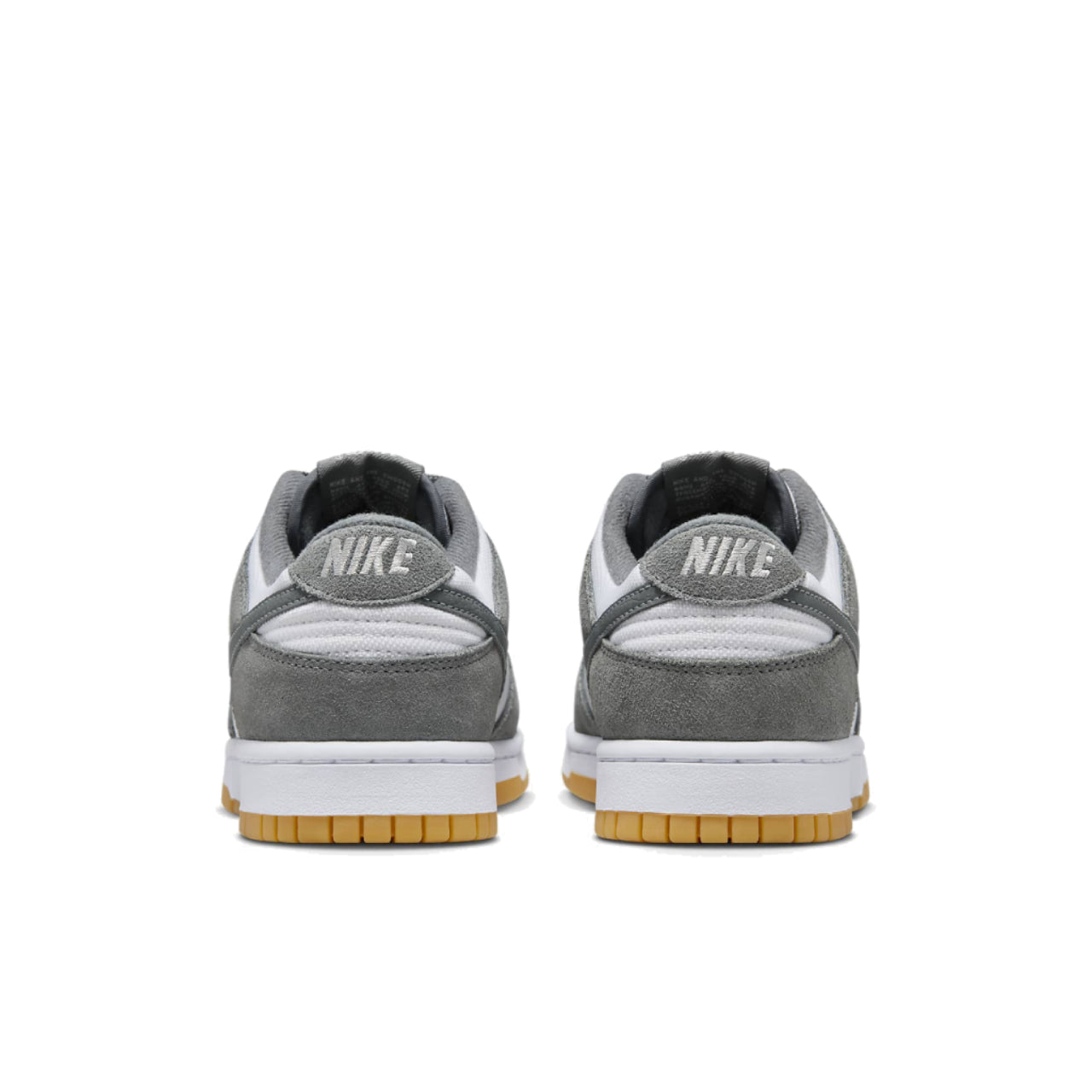 Nike Dunk Low Smoke Grey Gum 3M Swoosh - FV0389-100 - back