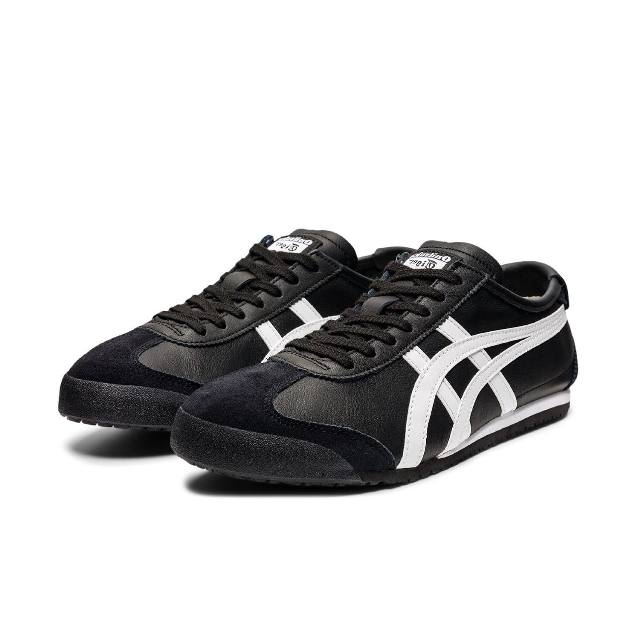 Onitsuka Tiger Mexico 66 Black White - 1183C102-001/DL408-9001 - Medial