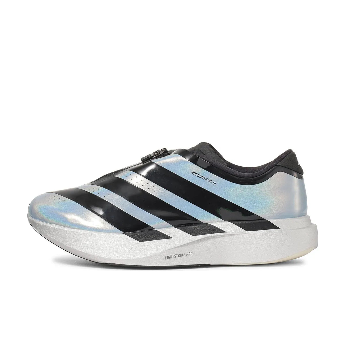 adidas Adizero Evo SL Zip Silver Metallic Black - 1