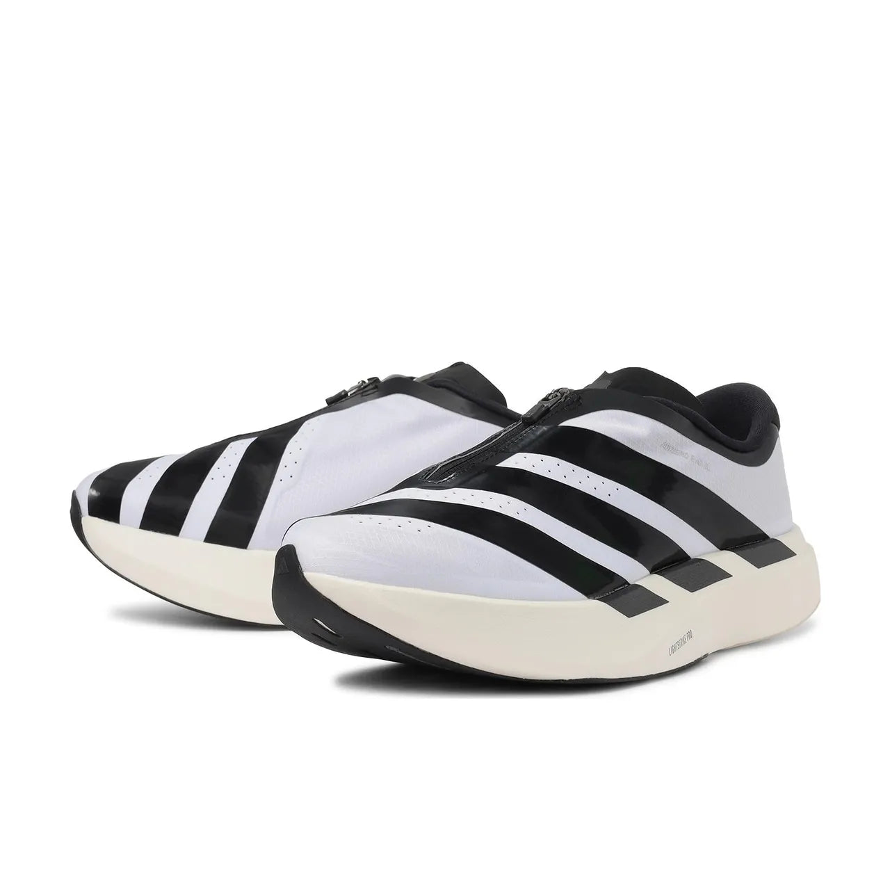 adidas Adizero Evo SL Zip White Black - 2