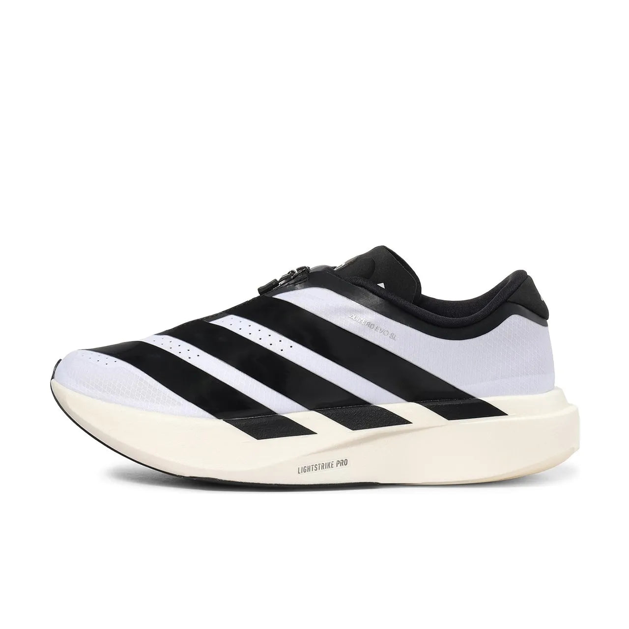 adidas Adizero Evo SL Zip White Black - 1