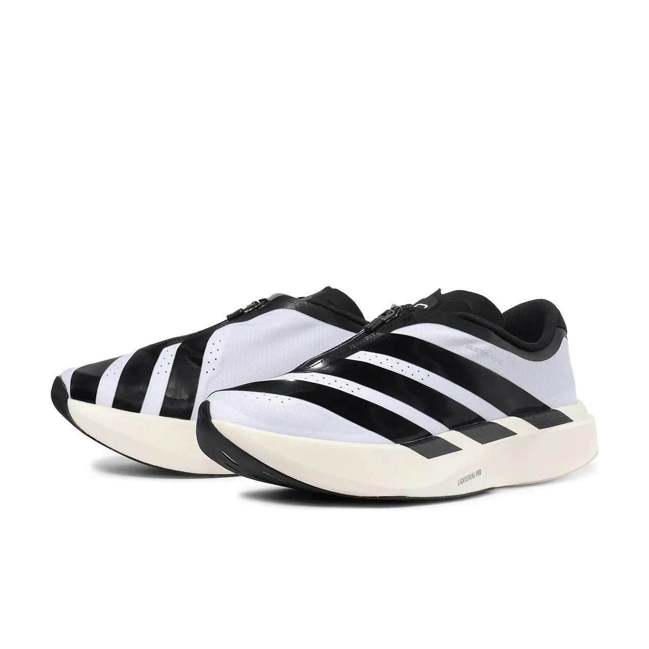adidas Adizero Evo SL Zip White Black - 2