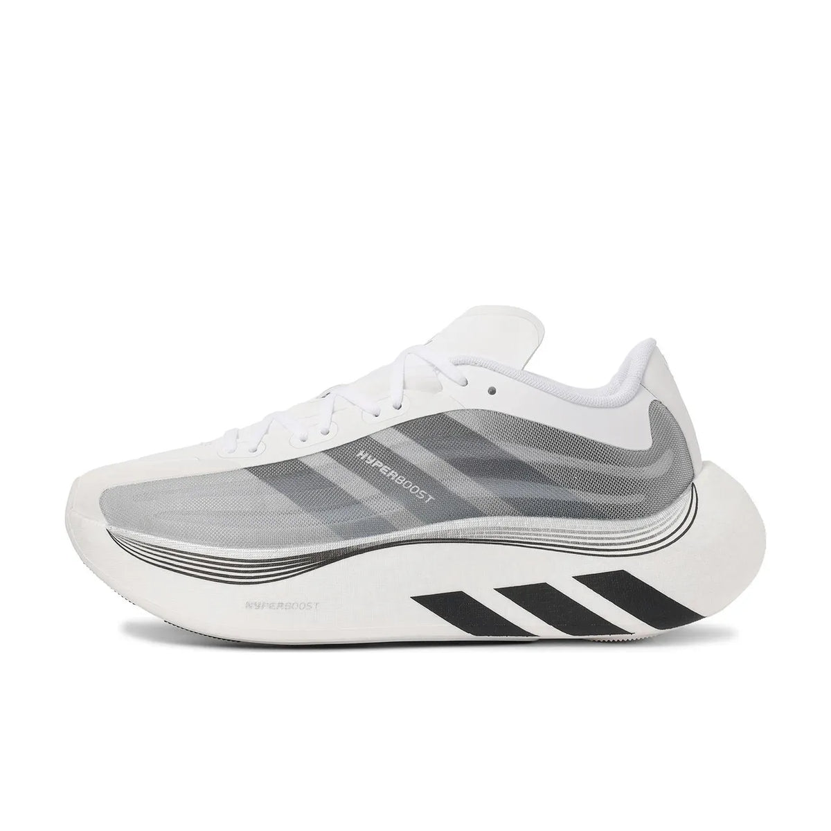 adidas Hyper Boost Euphoria LT Black White Silver Metallic - 1