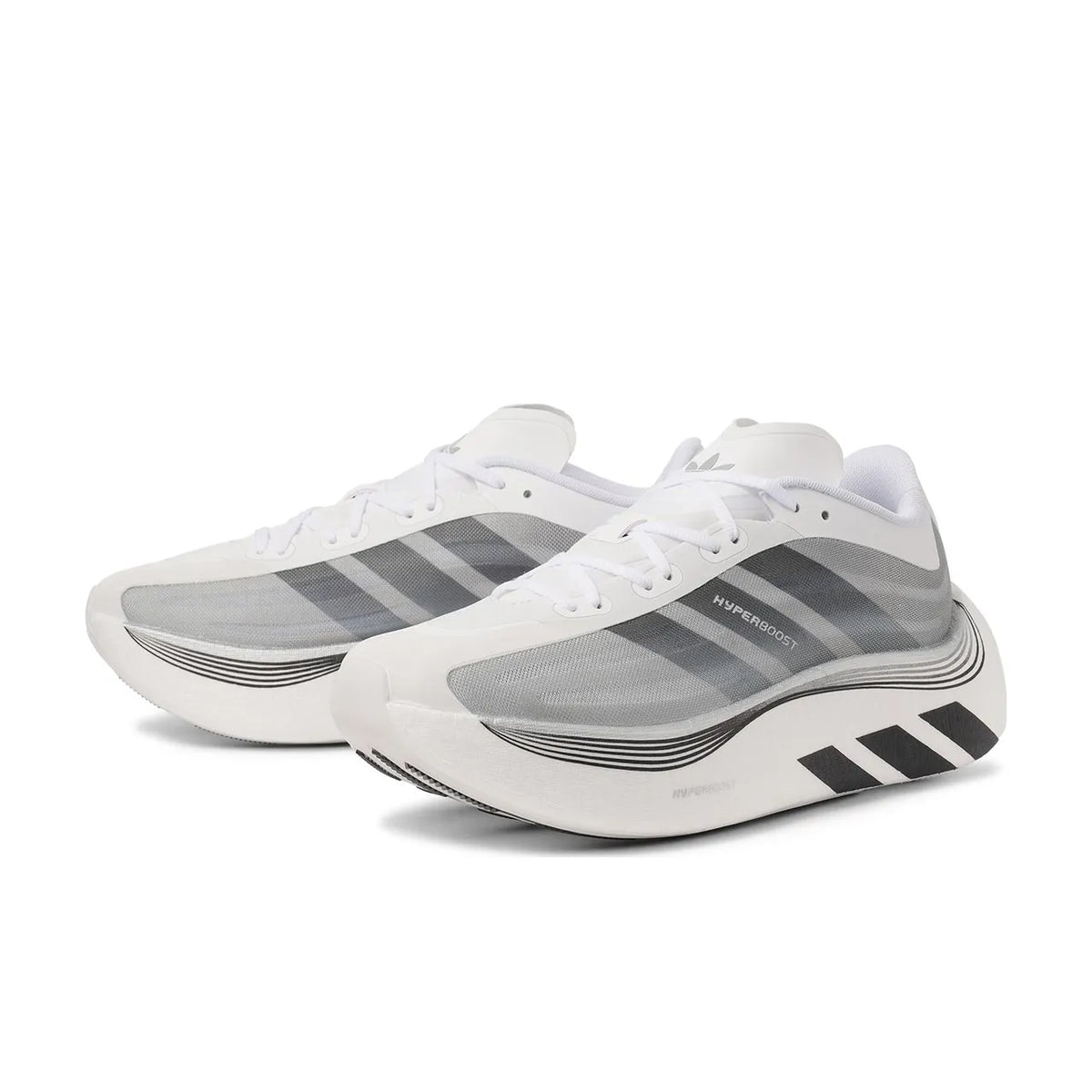 adidas Hyper Boost Euphoria LT Black White Silver Metallic - 2
