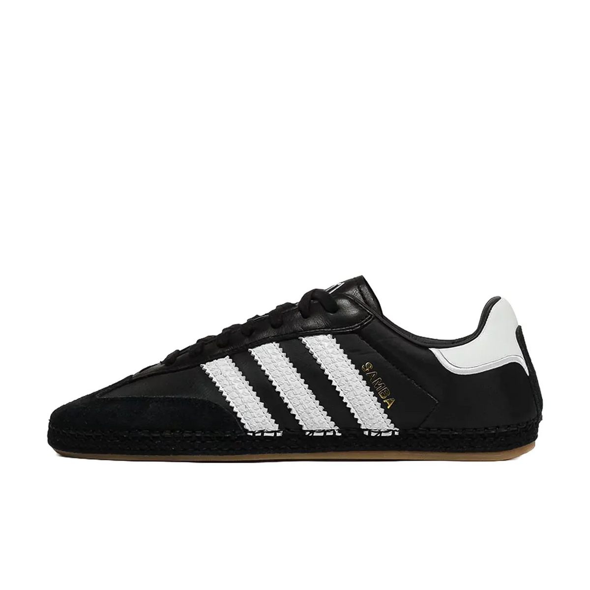 adidas Samba Espadrille CLOT By Edison Chen Black White - 1