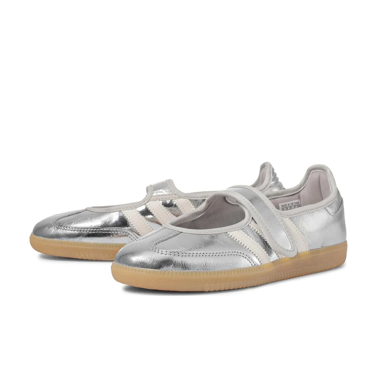 adidas Samba Jane Silver Metallic Off White - 2