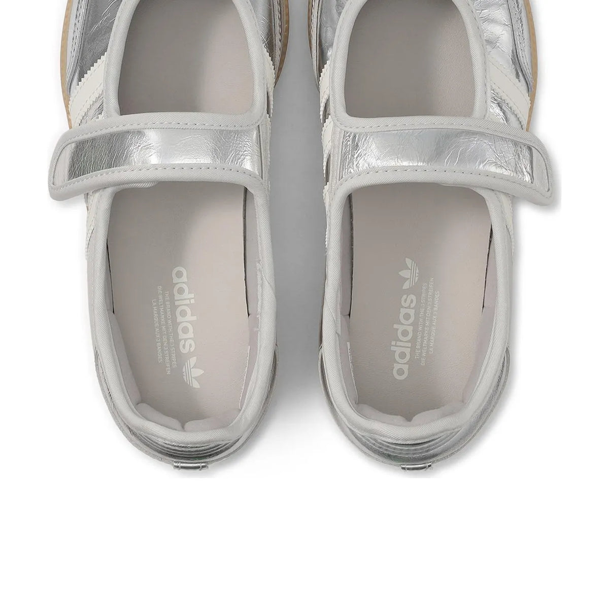 adidas Samba Jane Silver Metallic Off White - 3