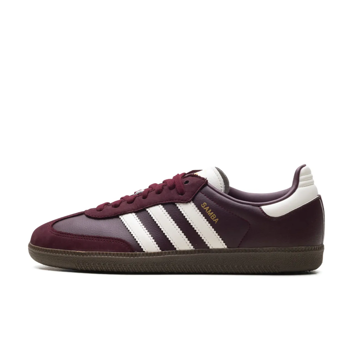 adidas Samba OG Maroon Off White Gum - 1