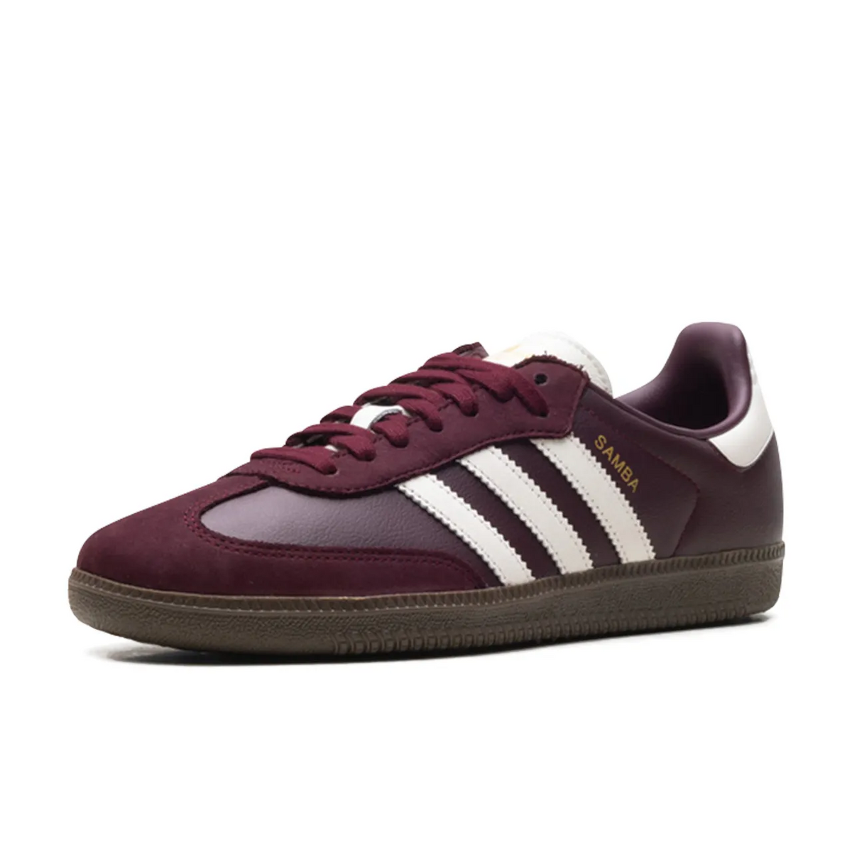 adidas Samba OG Maroon Off White Gum - 4