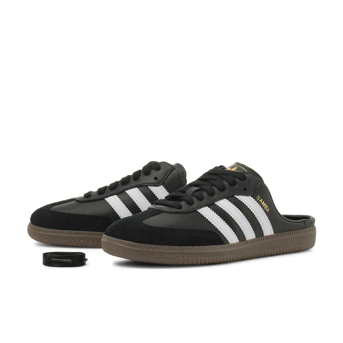 adidas Samba OG Mule Black White Gum - 2