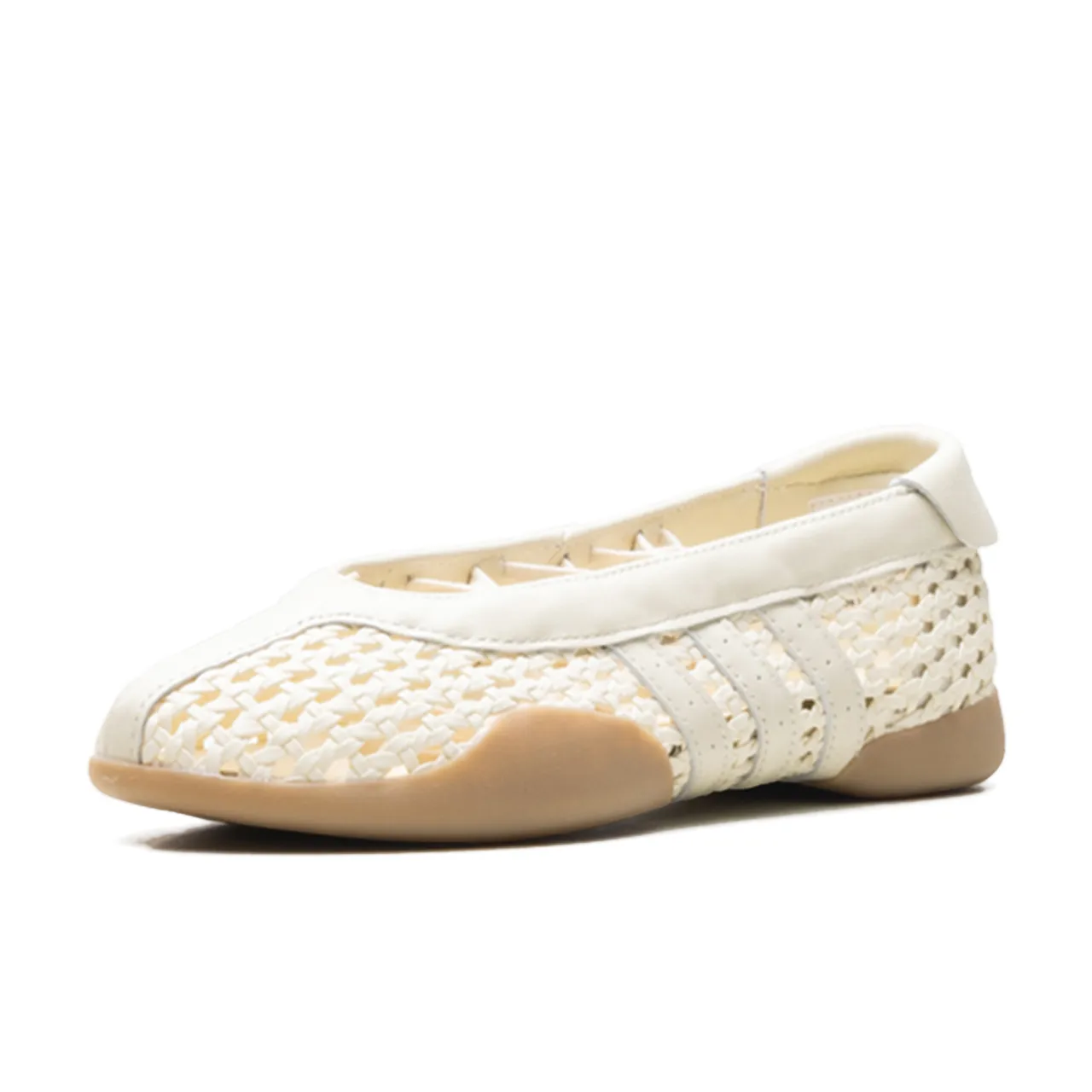 adidas Taekwondo Mei Ballet Basketweave Cream White - 4