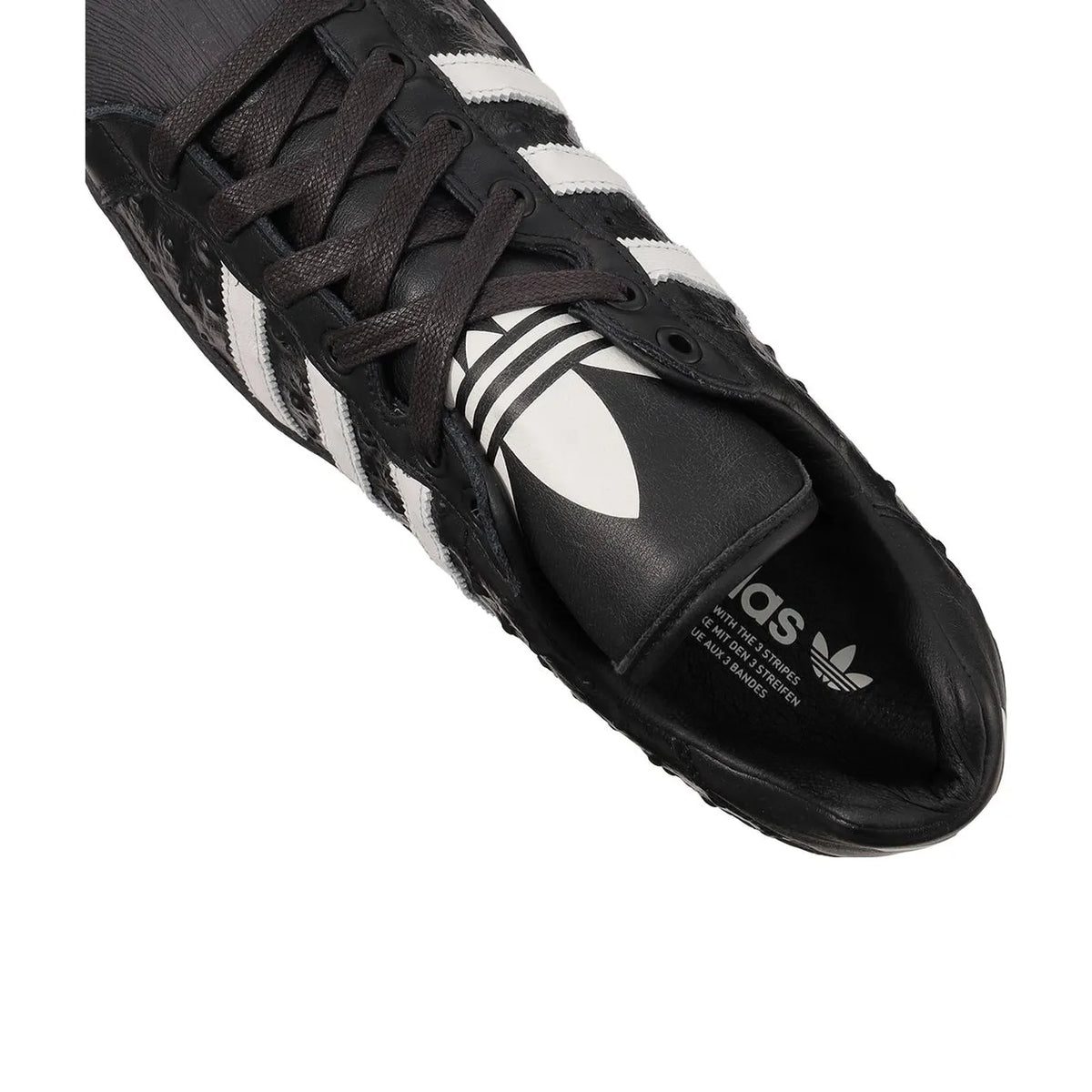 adidas Ultrastar Black White Ostrich Made in Germany - 7