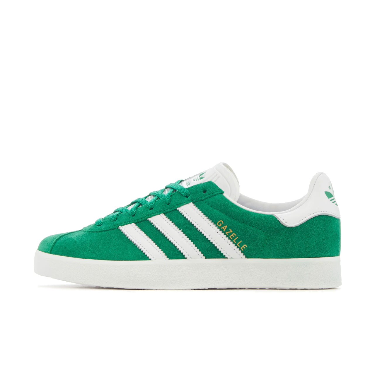 adidas Gazelle 85 Green White Gold Metallic - IE2165 - Left